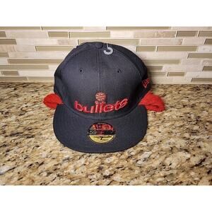 Washington Bullets Hat Cap New Era 59Fifty Snapback Fitted Size 7 NBA Basketball